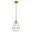 Livex Lighting Geometric Shade Cage Mini Pendant