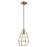 Livex Lighting Geometric Shade Cage Mini Pendant