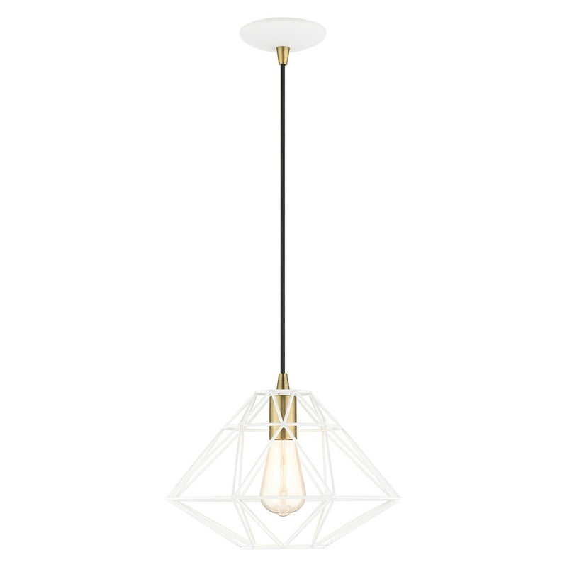 Livex Geometric 1 Light Pendant