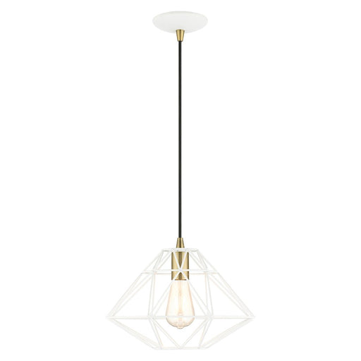 Livex Geometric 1 Light Pendant
