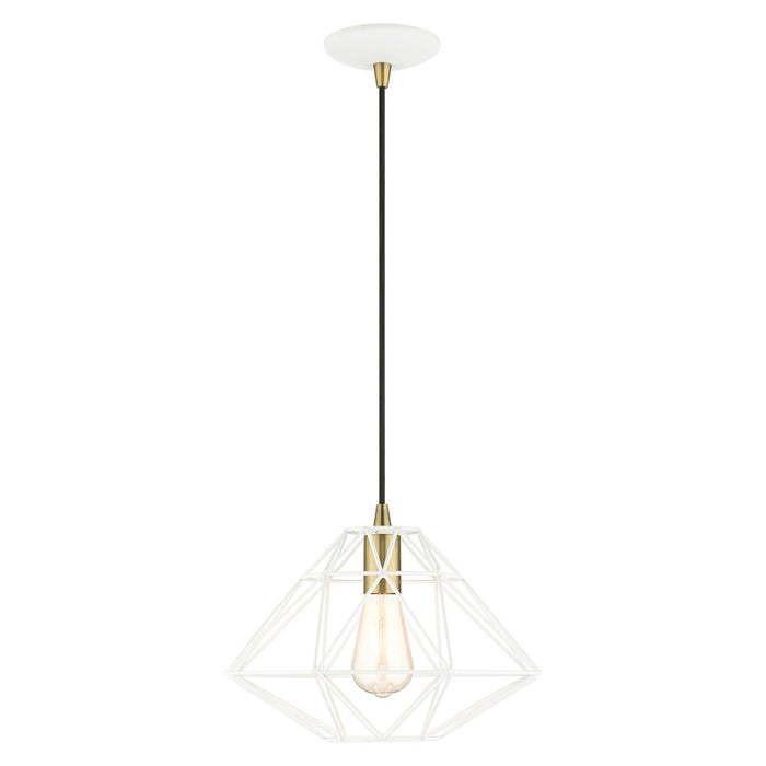 Livex Geometric 1 Light Pendant