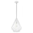 Livex Lighting Geometric Shade 1 Light Mini Pendant, Antique