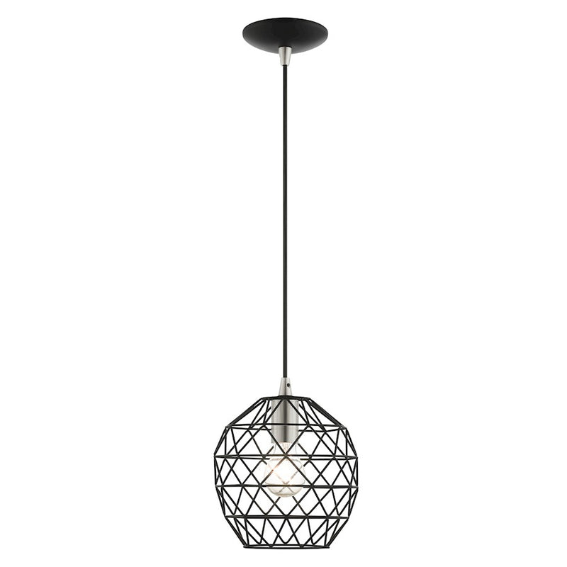 Livex Geometrix 1 Light Pendant