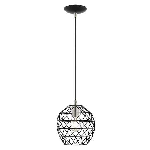 Livex Geometrix 1 Light Pendant