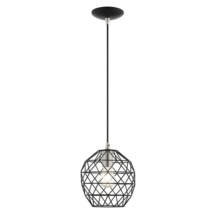 Livex Geometrix 1 Light Pendant