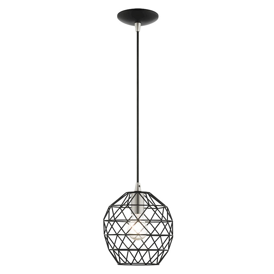 Livex Geometrix 1 Light Pendant