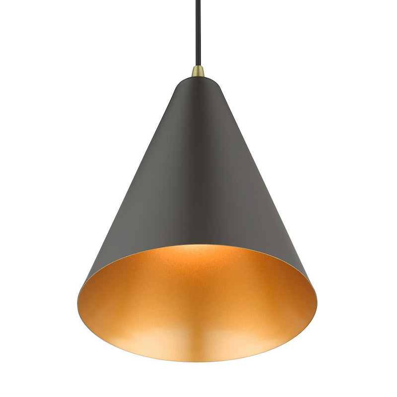 Livex Dulce 1 Light Cone Pendant