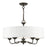 Livex Edinburgh 3 Light Pendant Chandelier, Off-White/White