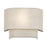 Livex Manorwood 1Lt ADA 11" Sconce, Bronze/Oatmeal/White