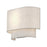 Livex Manorwood 1Lt ADA 11" Sconce, Bronze/Oatmeal/White