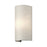Livex Manorwood 1Lt ADA 5" Sconce, Bronze/Oatmeal/White