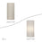 Livex Manorwood 1Lt ADA 5" Sconce, Bronze/Oatmeal/White