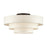 Livex Manorwood 5Lt Extra Large Semi-Flush, Bronze/Oatmeal/White - 41948-92