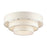 Livex Manorwood 5Lt Extra Large Semi-Flush, Bronze/Oatmeal/White