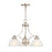 Livex Lighting Somerset Chandelier, Brushed Nickel
