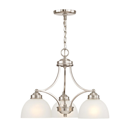 Livex Lighting Somerset Chandelier, Brushed Nickel