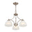 Livex Lighting Somerset Chandelier, Brushed Nickel