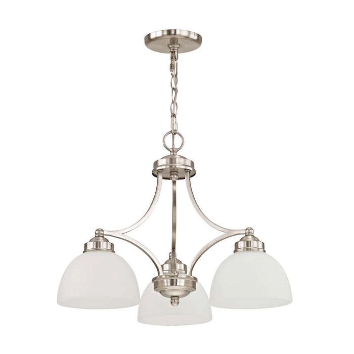Livex Lighting Somerset Chandelier, Brushed Nickel