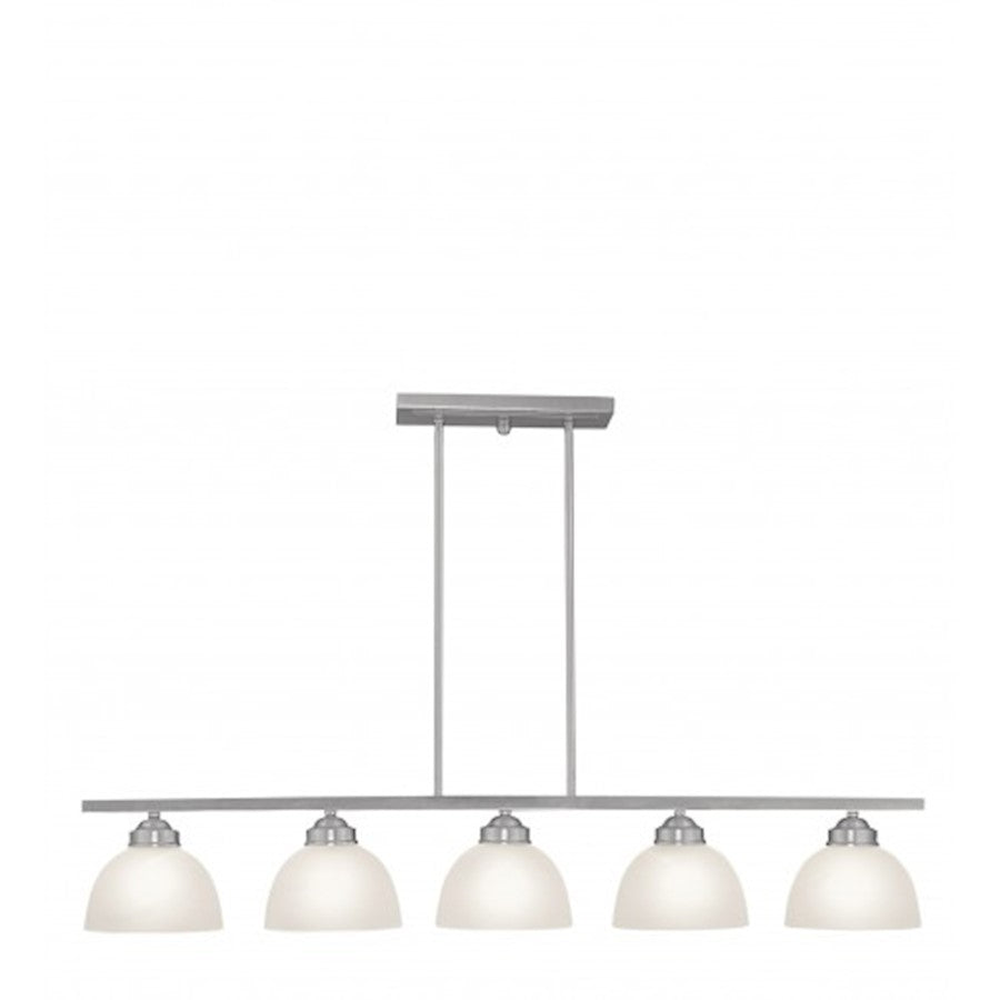 Livex Lighting Somerset Island, Brushed Nickel