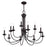 Livex Estate 12Lt Large 2-Tier Chandelier, Bronze