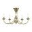 Livex Estate 5 Light Large Semi-Flush Mount