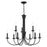 Livex Estate Chandelier, Black