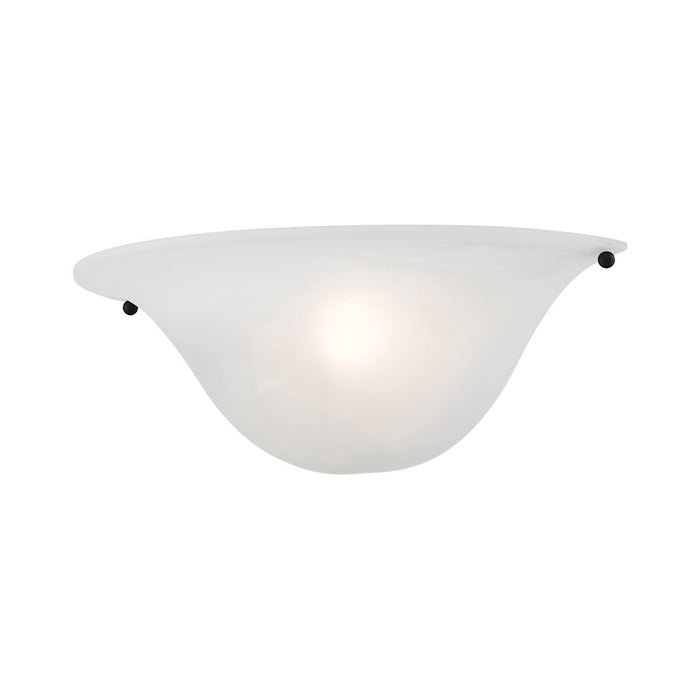 Livex Wynnewood 1 Light Wall Sconce, Black
