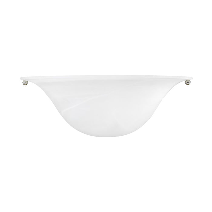 Livex Wynnewood 1 Light Wall Sconce, Painted Satin Nickel