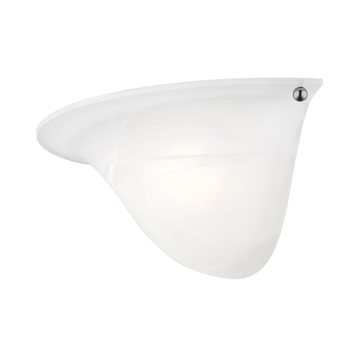 Livex Wynnewood 1 Light Wall Sconce, Painted Satin Nickel