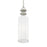 Livex Brookdale 1 Light Mini Pendant, Off-White/White Inside