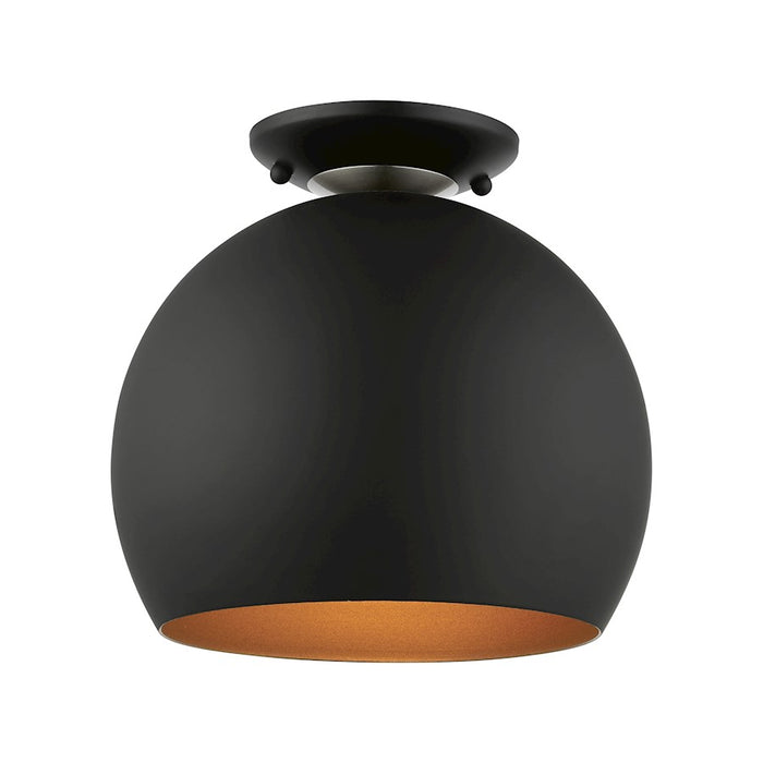 Livex Piedmont 1 Light Semi-Flush Mount