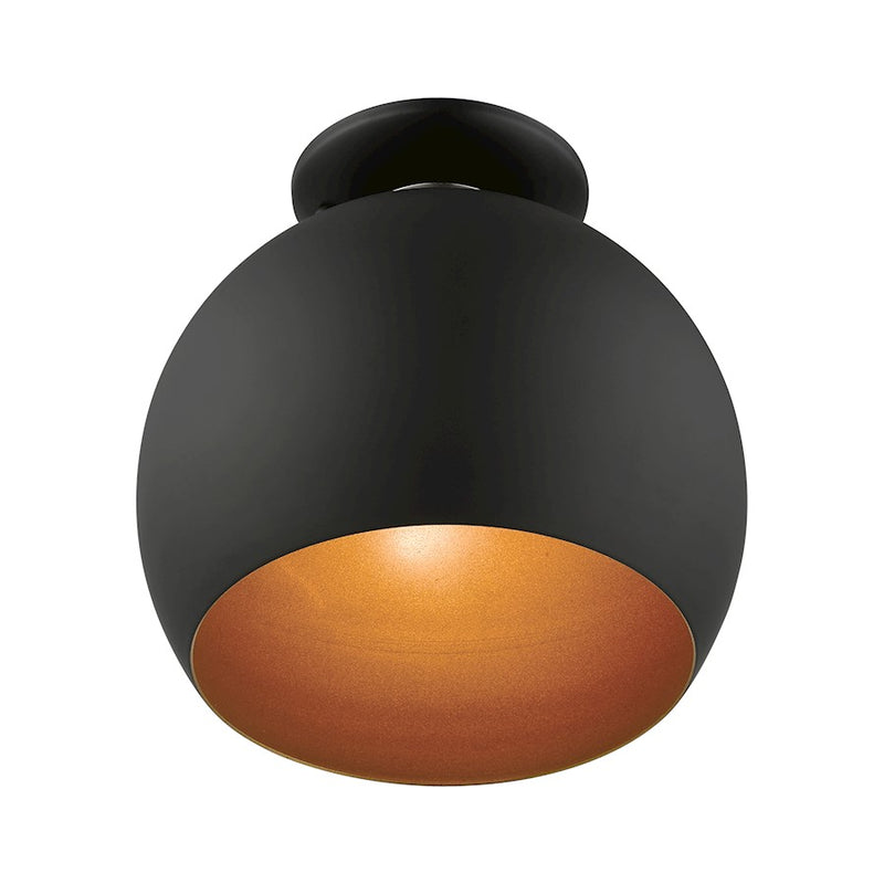 Livex Piedmont 1 Light Semi-Flush Mount