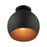 Livex Piedmont 1 Light Semi-Flush Mount