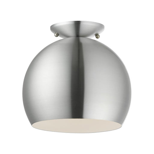 Livex Piedmont 1 Light Semi-Flush Mount