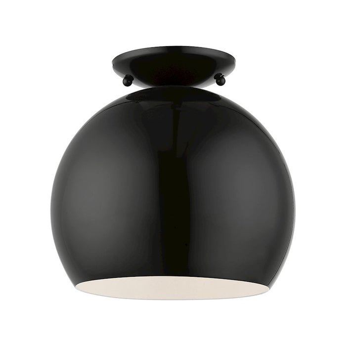 Livex Piedmont 1 Light Semi-Flush Mount