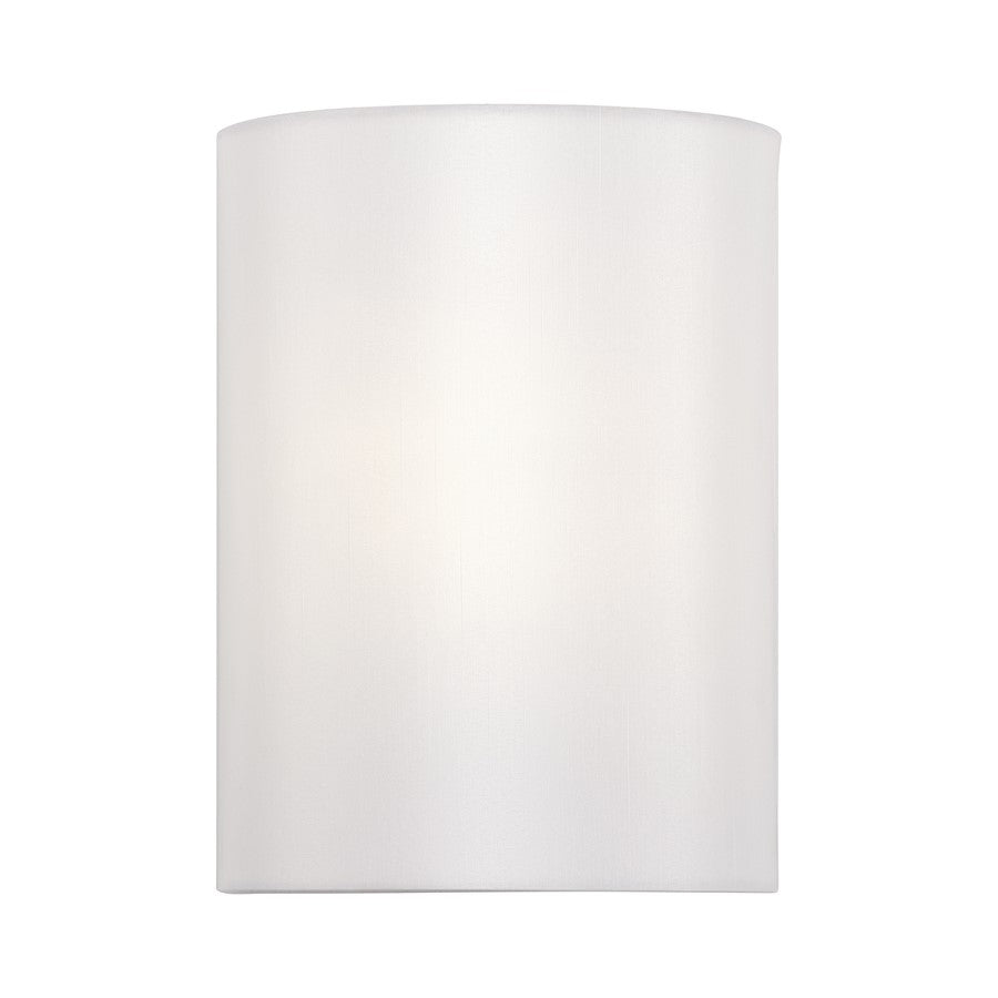 Livex Meridian 1Lt ADA Sconce, Shiny White/Off-White - 45290-69