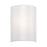 Livex Meridian 1Lt ADA Sconce, Shiny White/Off-White