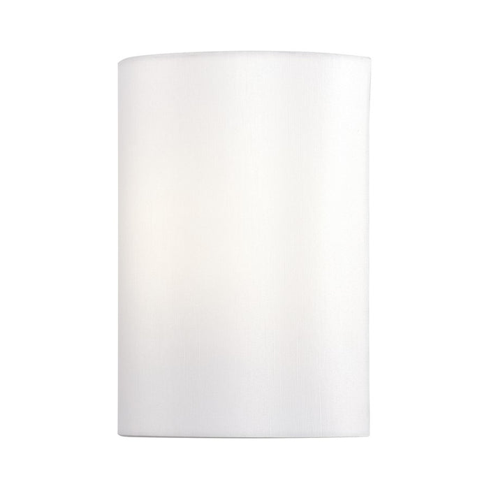 Livex Meridian 1Lt ADA Sconce, Shiny White/Off-White