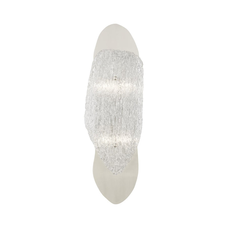 Livex Belvidere 4 Light ADA Wall Sconce, Brushed Nickel
