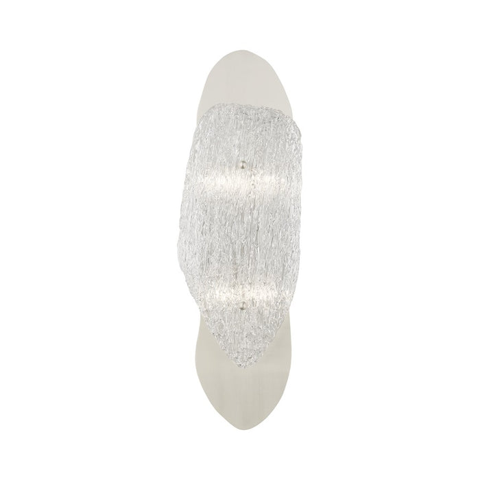 Livex Belvidere 4 Light ADA Wall Sconce, Brushed Nickel