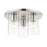 Livex Zurich Flush Mount, Clear Glass
