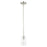 Livex Zurich 1 Light Pendant, Clear Glass