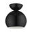 Livex Stockton 1 Light Globe Semi-Flush Mount
