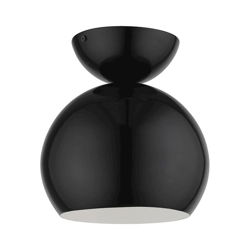 Livex Stockton 1 Light Globe Semi-Flush Mount