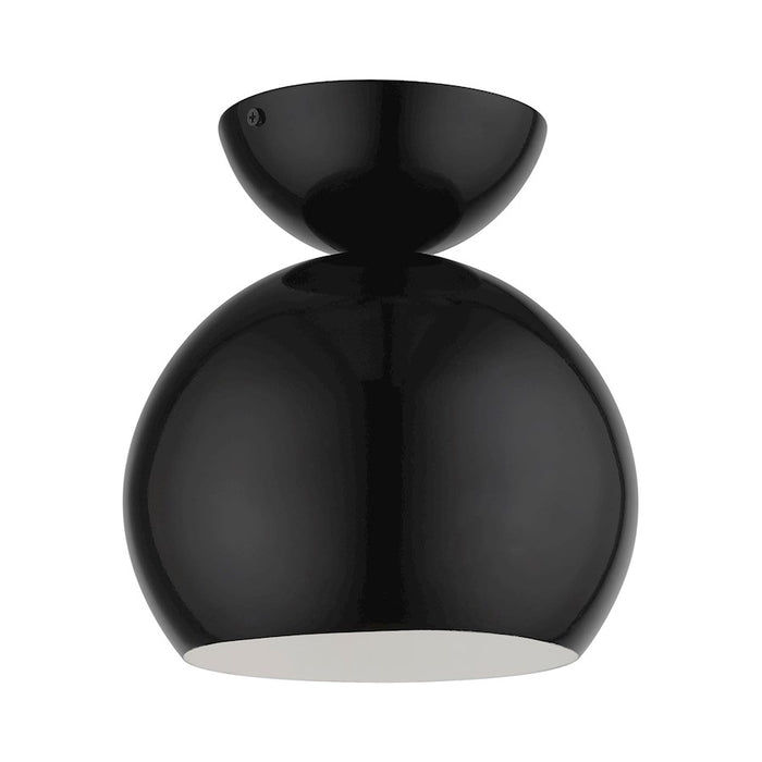 Livex Stockton 1 Light Globe Semi-Flush Mount