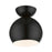 Livex Stockton 1 Light Globe Semi-Flush Mount