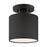 Livex Bainbridge 1 Light Semi Flush Mount
