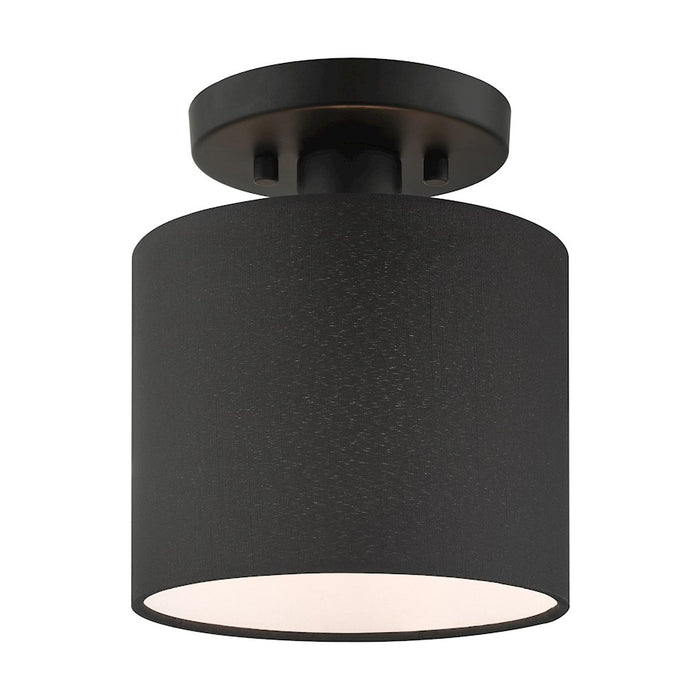 Livex Bainbridge 1 Light Semi Flush Mount