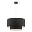 Livex Bainbridge 3 Light Pendant, Black