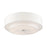 Livex Meridian 6 Light Semi Flush Mount, Nickel